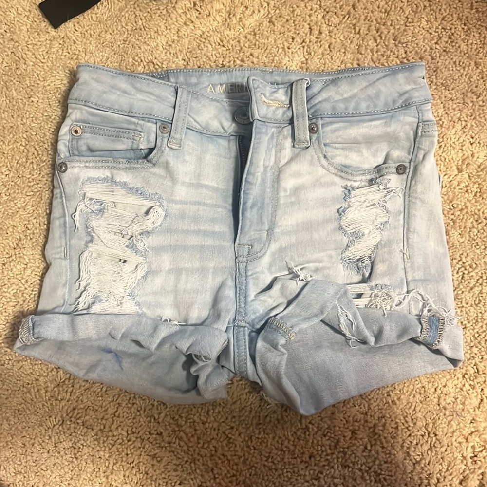 American eagle jean shorts